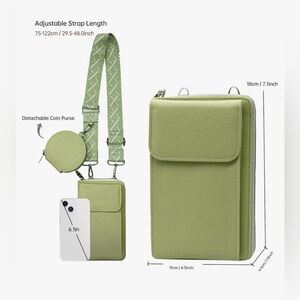 Phone and Wallet Bag with Strap